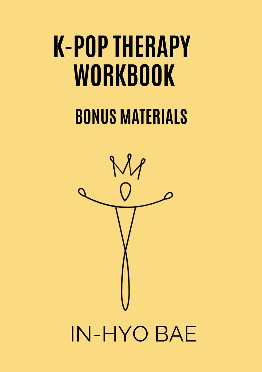 K-Pop Therapy Workbook — materiały dodatkowe Bae In-Hyo
